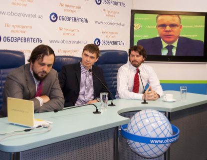 Інтернет міст Київ-Кишинеу за участі Дірка Лоренса